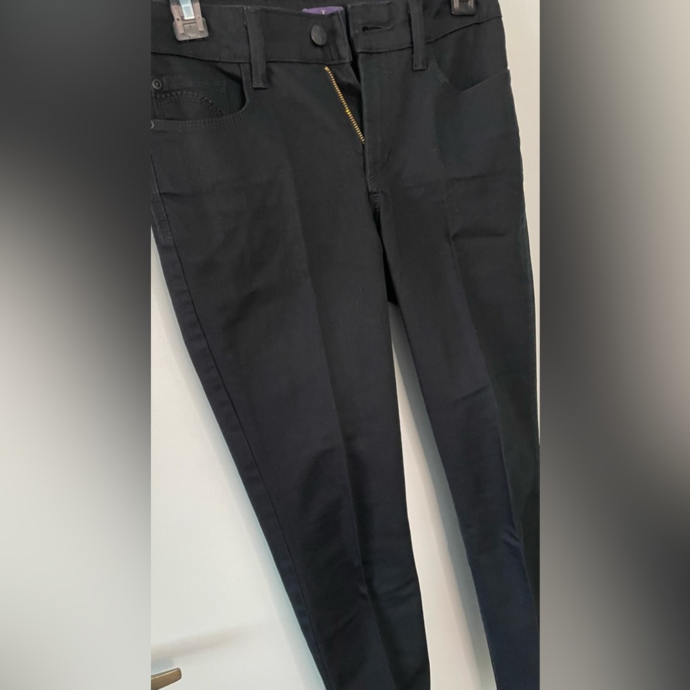 NYDJ Black Clarissa ankle jeans Size 00P - Picture 13 of 15
